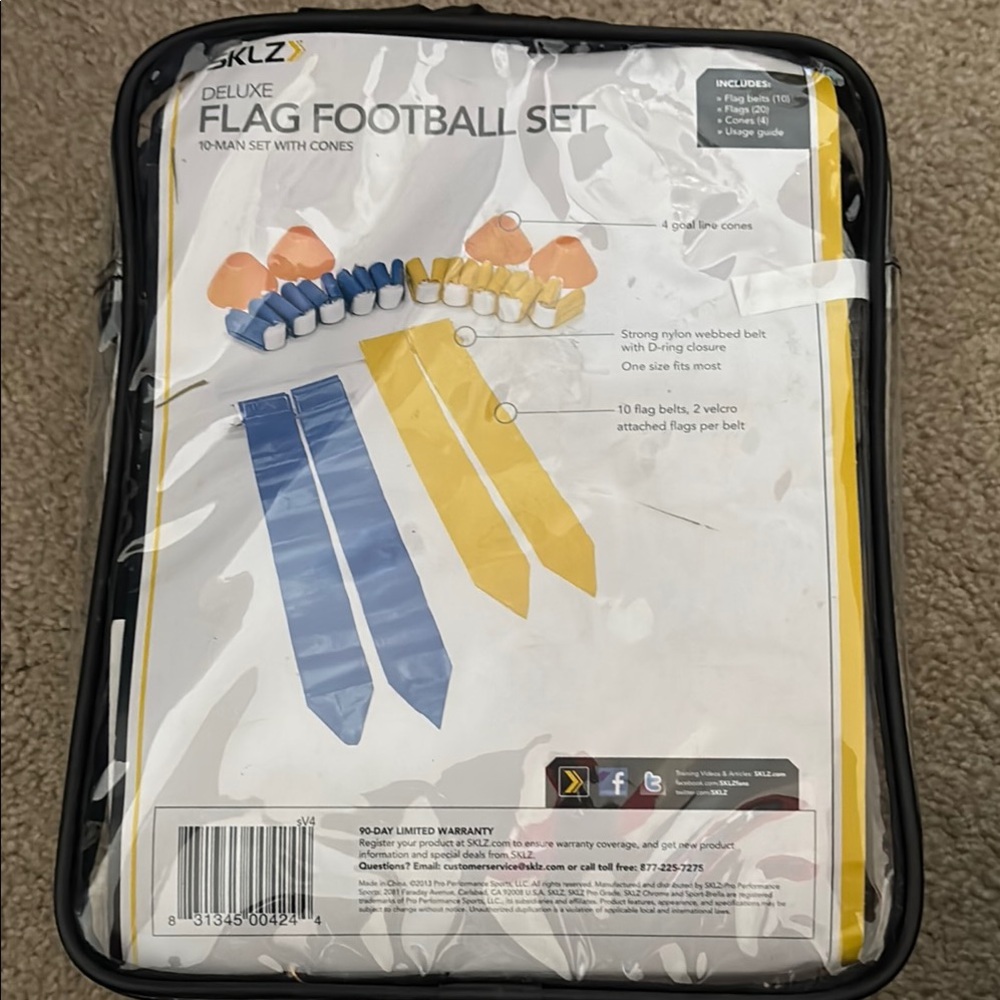 SKLZ Deluxe Flag Football Set